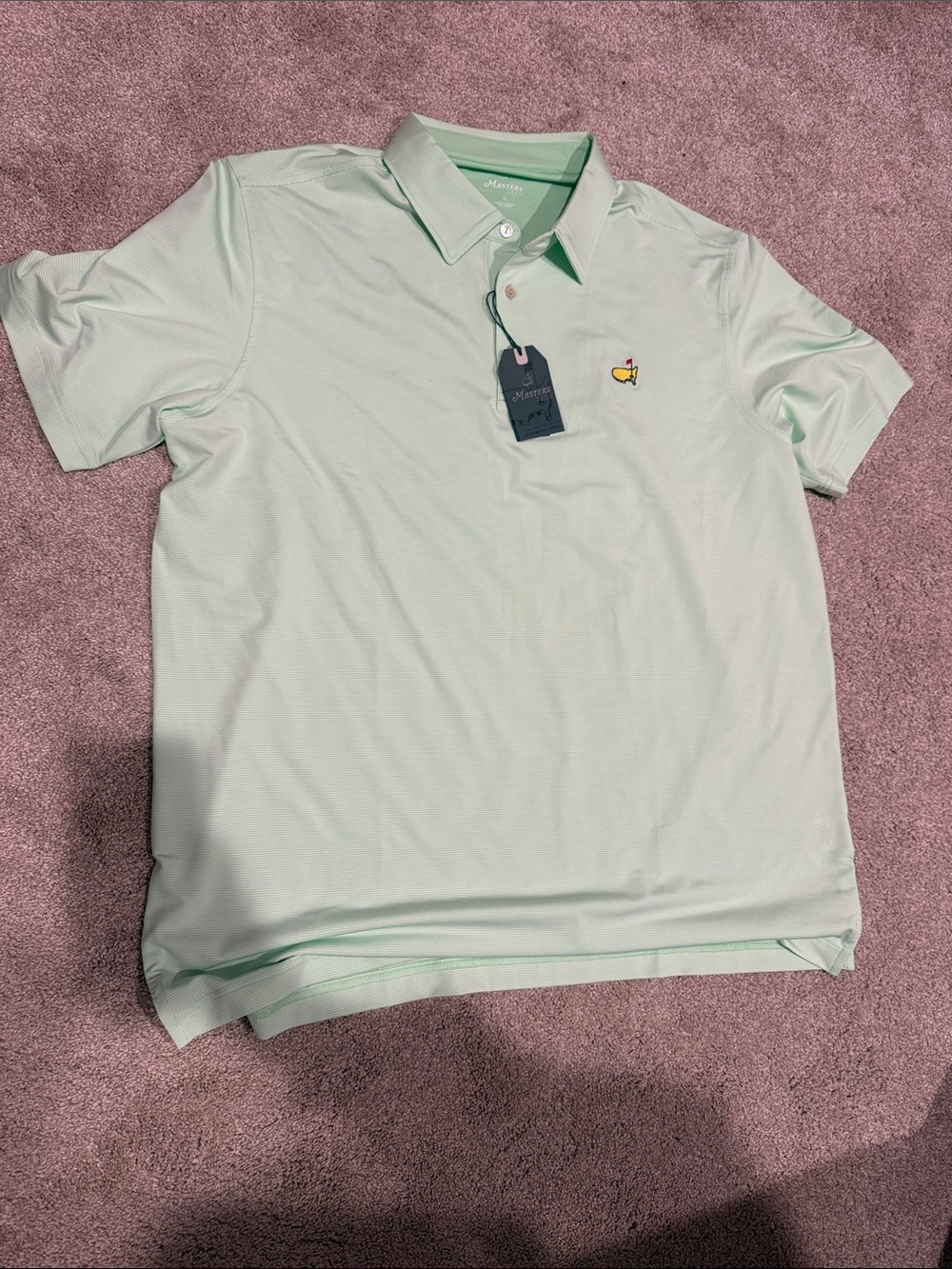 Masters Mint Green Short-Sleeve Polo
